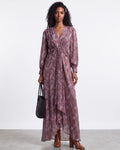 Lyocell Bohemian Print Resort Maxi Dress