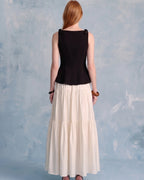 Lyocell Cotton Flowing Vintage Dress Set