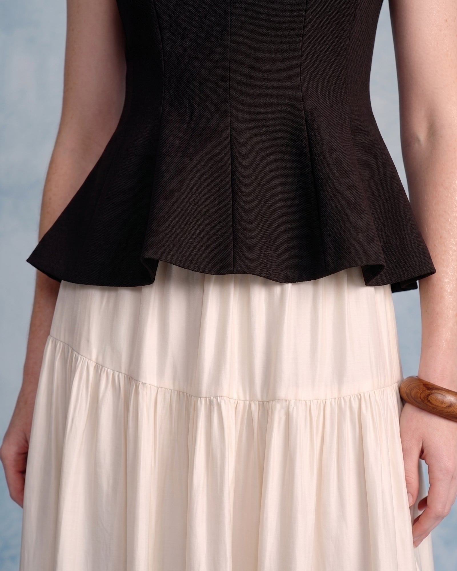 Lyocell Cotton Flowing Vintage Dress Set